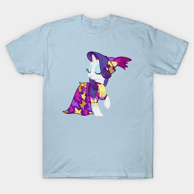 Camo outfit Rarity 1 T-Shirt by CloudyGlow